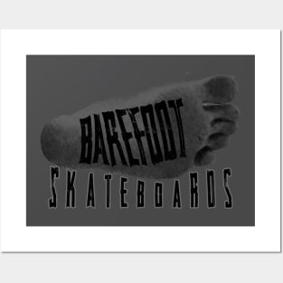 Barefoot Skateboards Posters and Art